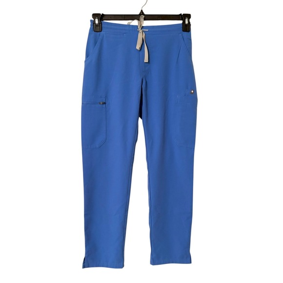 Figs Pants - FIGS Womens XSP Scrub Pants Blue Straight Leg TW2000P PO1404